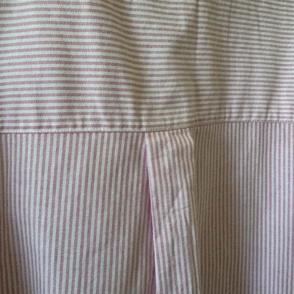 Zara Light Pink Striped Button-Down Shirt - Picture 4 of 6